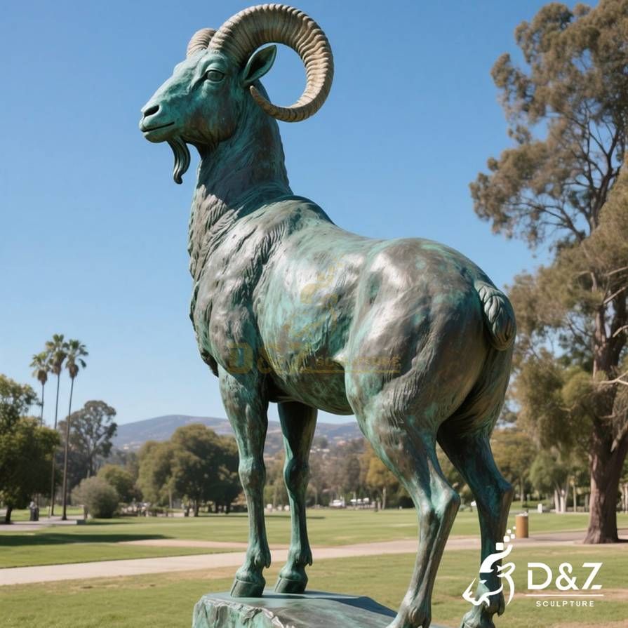 Bighorn Ram Statue 4