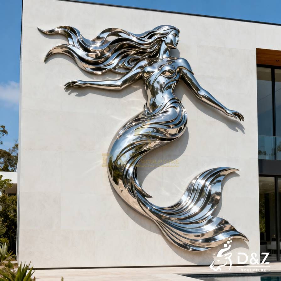 Mermaid Wall Sculpture 1
