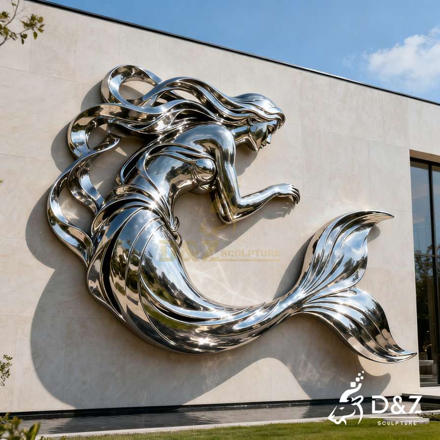 Mermaid Wall Sculpture 2