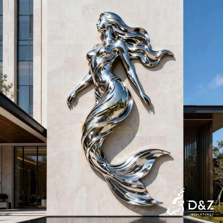 Mermaid Wall Sculpture 3