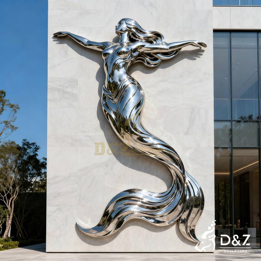 Mermaid Wall Sculpture 6