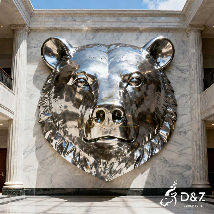 15-5 Modern Metal Animal Wall Sculptures for Your Spaces