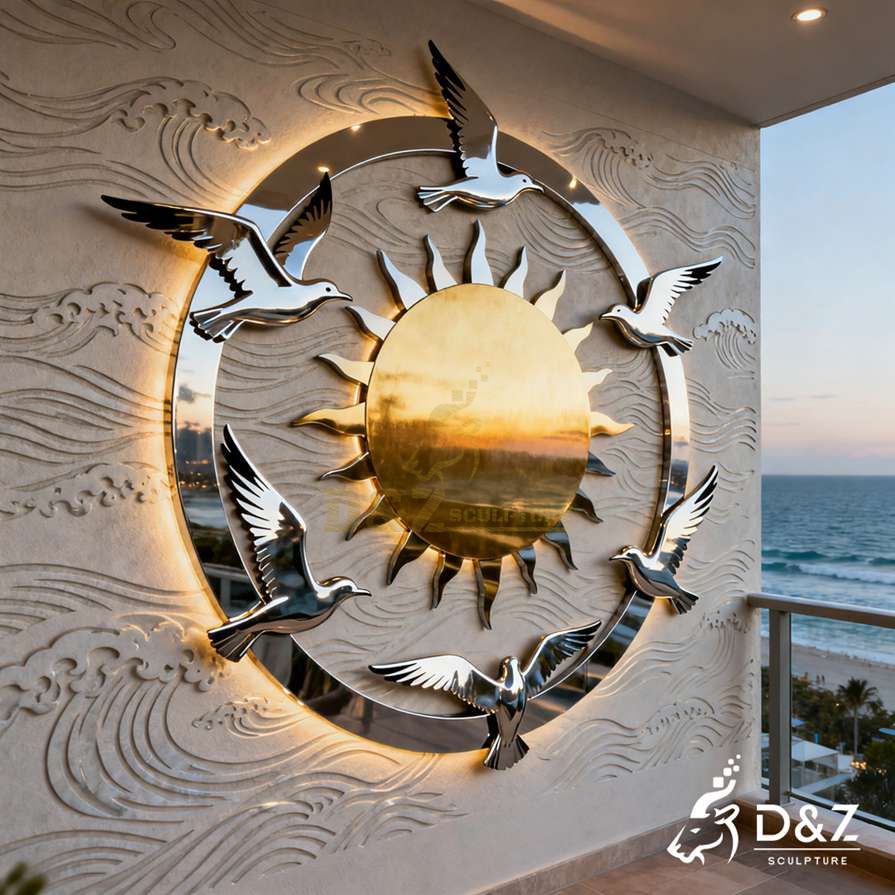 15-14 Modern Metal Animal Wall Sculptures for Your Spaces