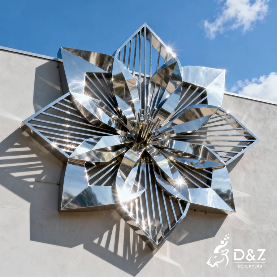 flower wall sculpture
