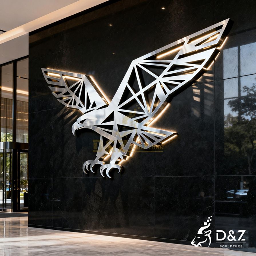 Metal Eagle Wall Sculpture 5 Metal Eagle Wall Sculpture 5