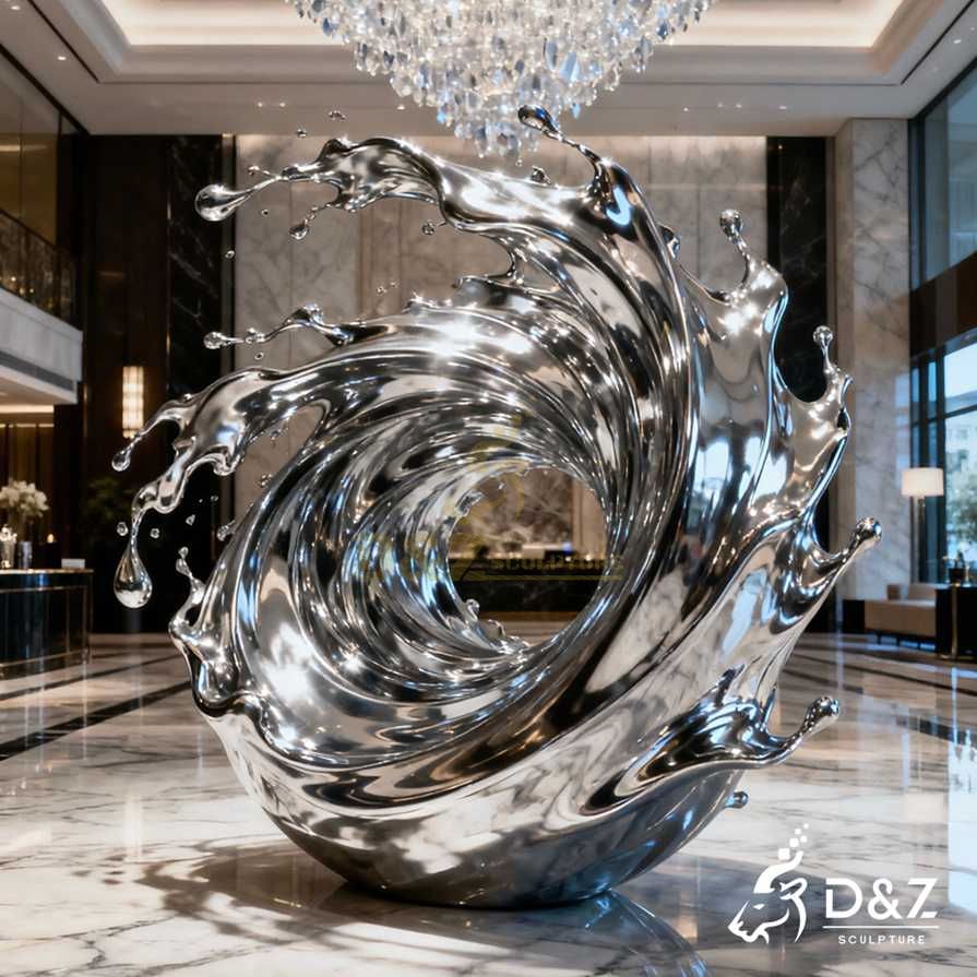 Metal Wave Sculpture 3 Metal Wave Sculpture 3