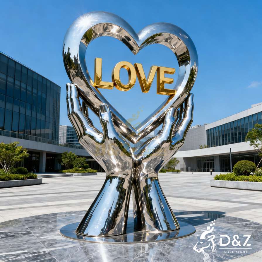 15-4 Original Metal Love Sculptures | Eternal Symbol of Love 15-4 Original Metal Love Sculptures | Eternal Symbol of Love