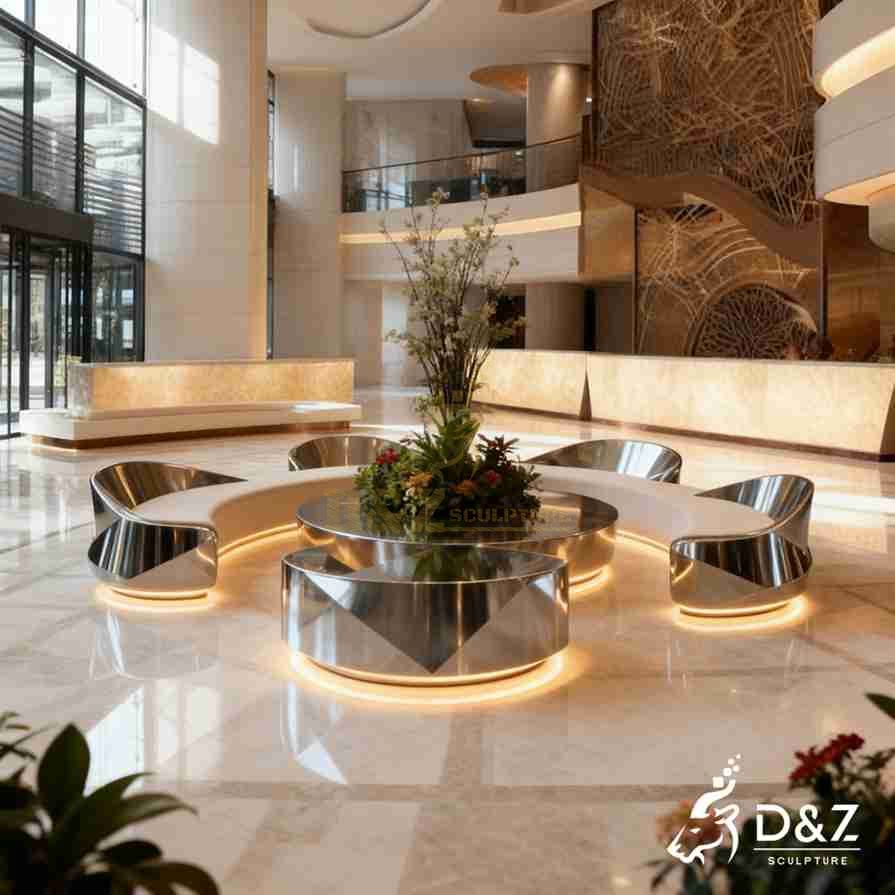 Metal Round the Tree Bench 6 Metal Round the Tree Bench 6