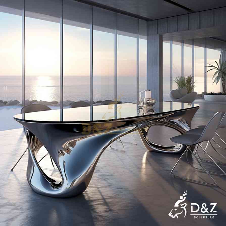 Metal Modern Art Table 2