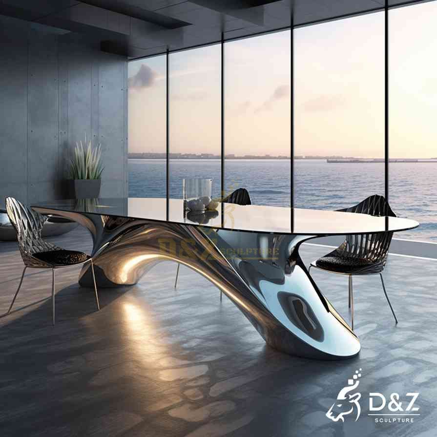 Metal Modern Art Table 6