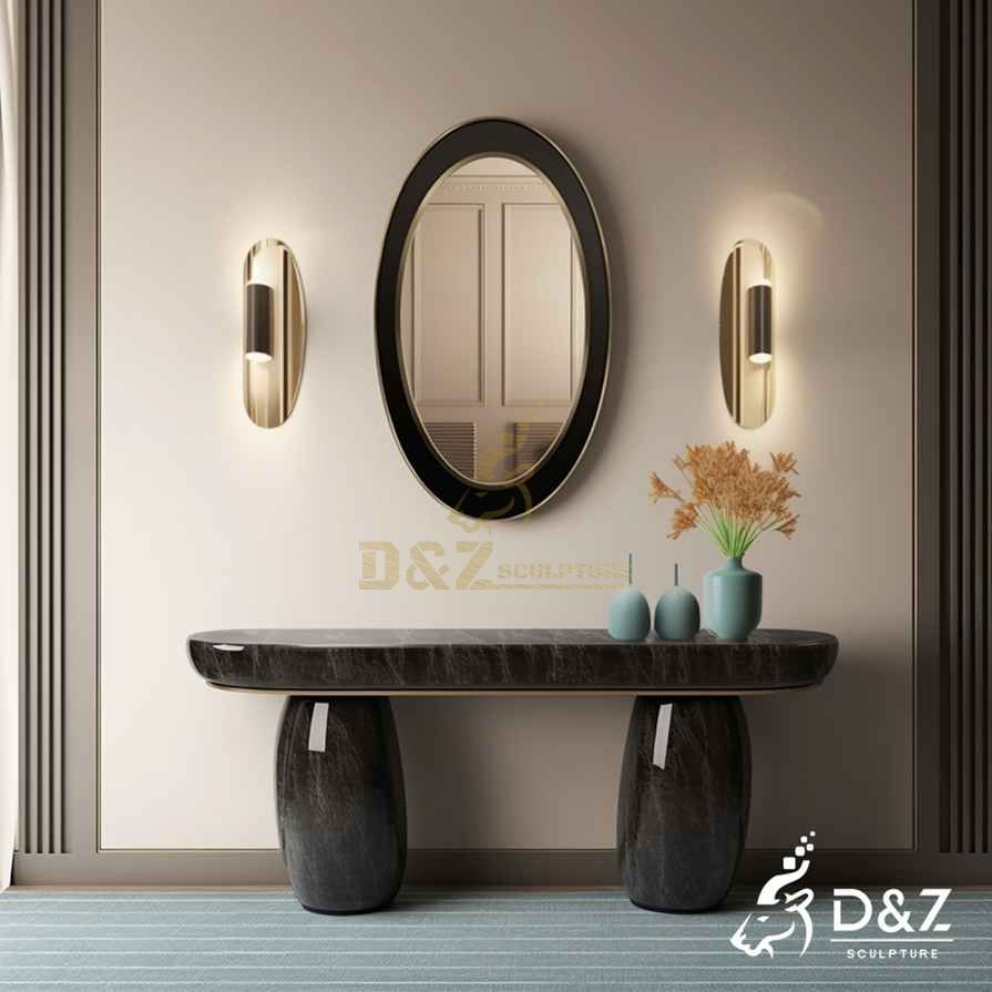 Black Entry Console Table 4