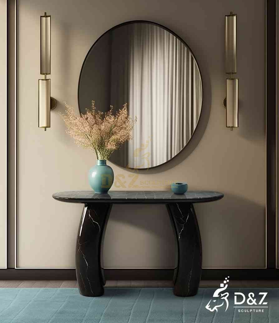 Black Entry Console Table 5