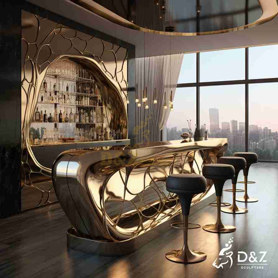 Geometric Bar Counter 5