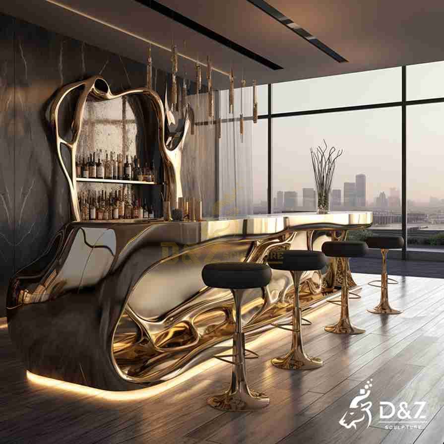 Geometric Bar Counter 6