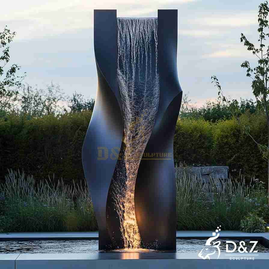 metal wall fountain 1