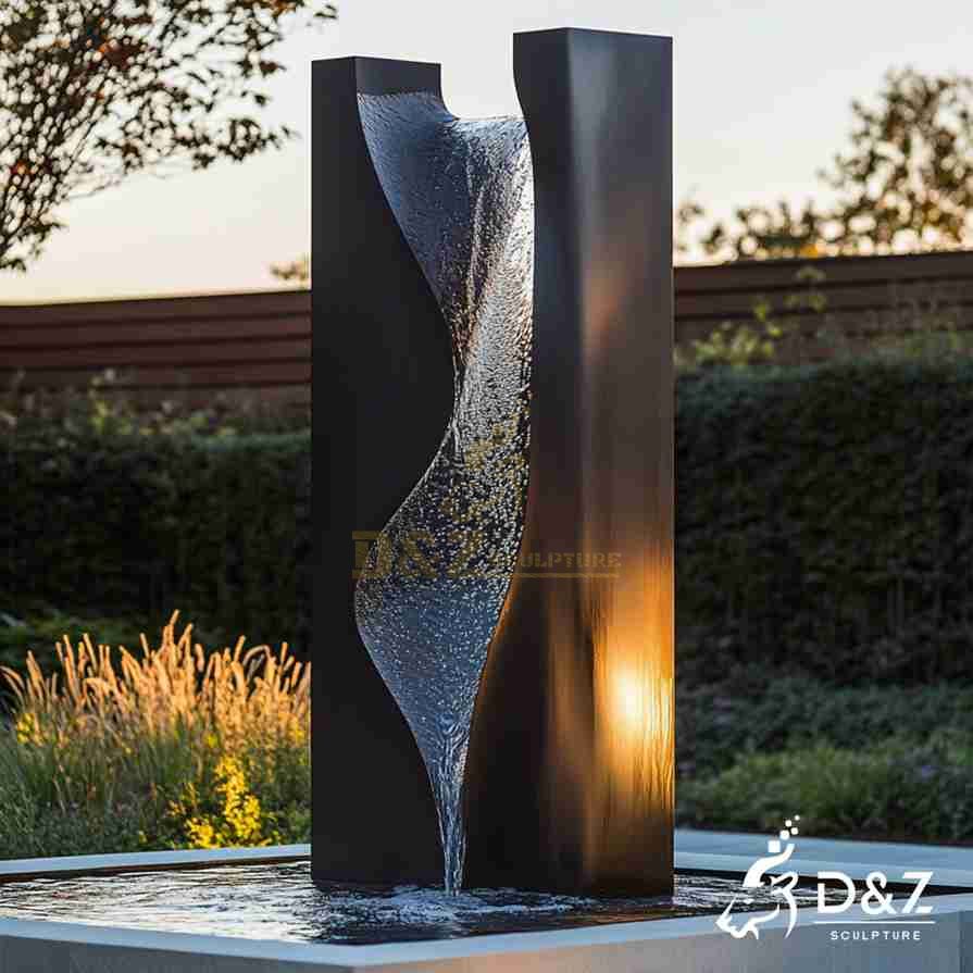 Metal Wall Fountain 4