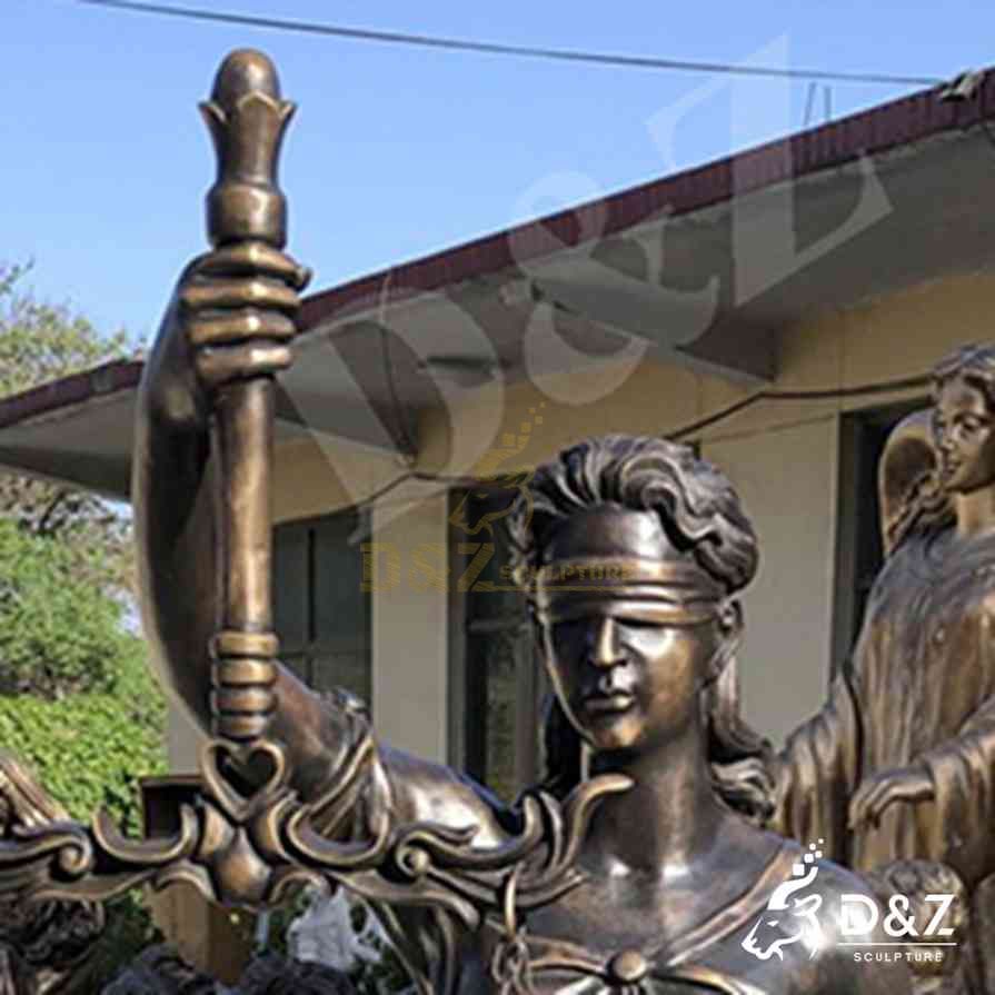 Bronze Justitia Statue 5