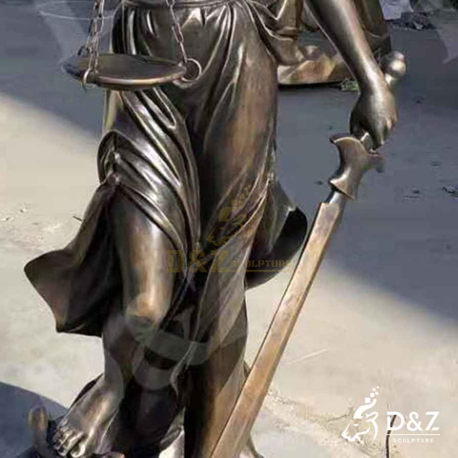Bronze Justitia Statue 6