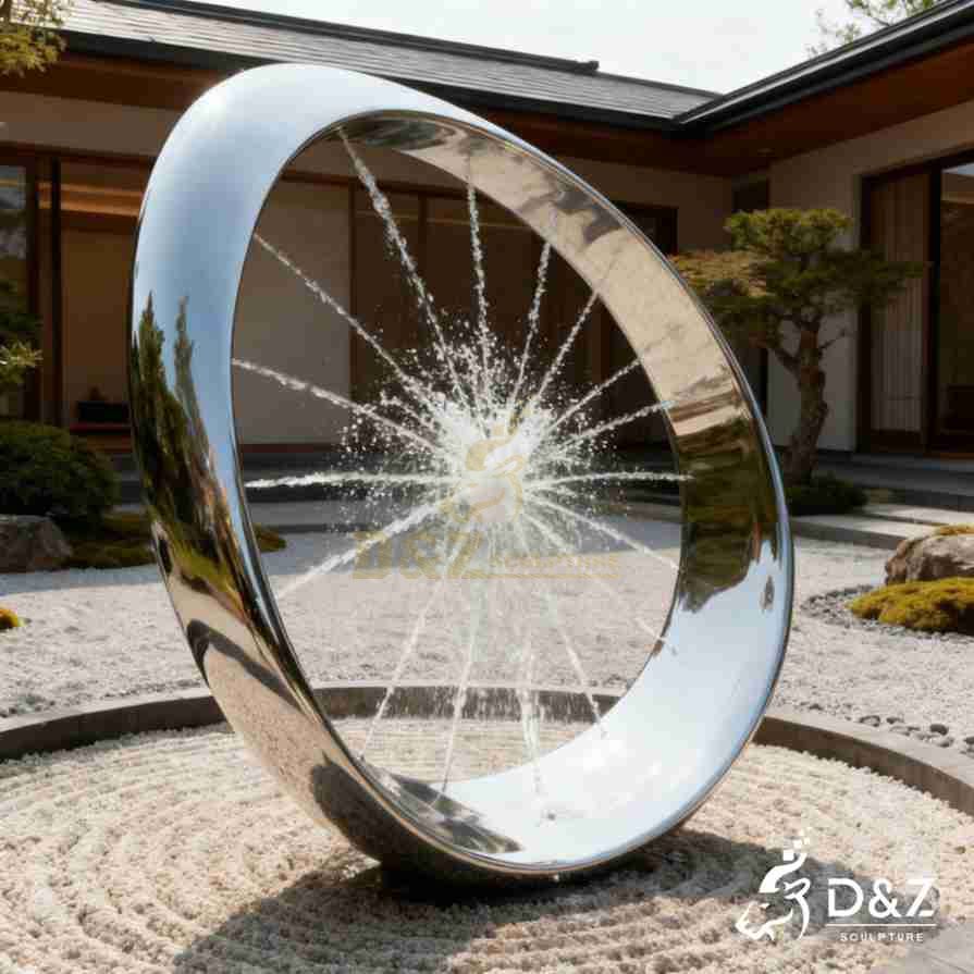 Metal Minimalist Fountain 5