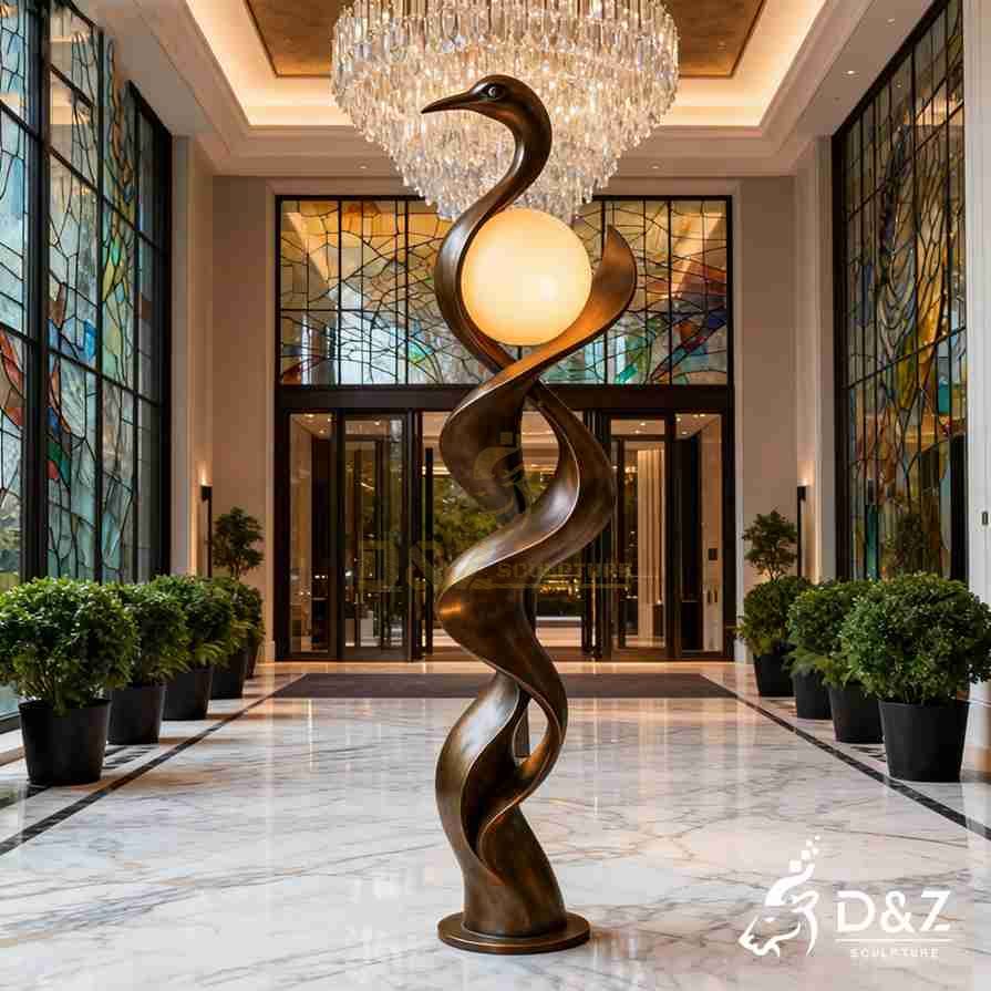 Peacock Floor Lamp 3