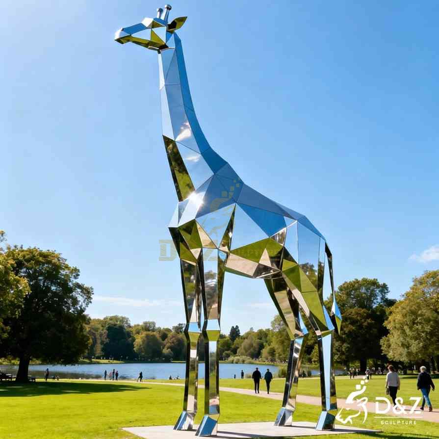 Metal Giraffe Sculpture 1 Metal Giraffe Sculpture 1