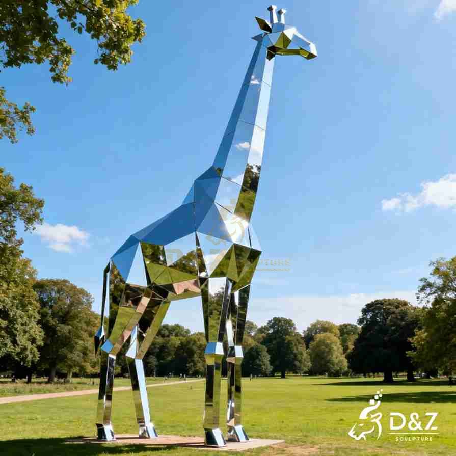 Metal Giraffe Sculpture 4 Metal Giraffe Sculpture 4