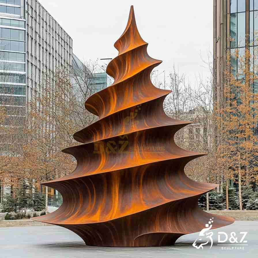 Modern Christmas Tree Sculpture 3