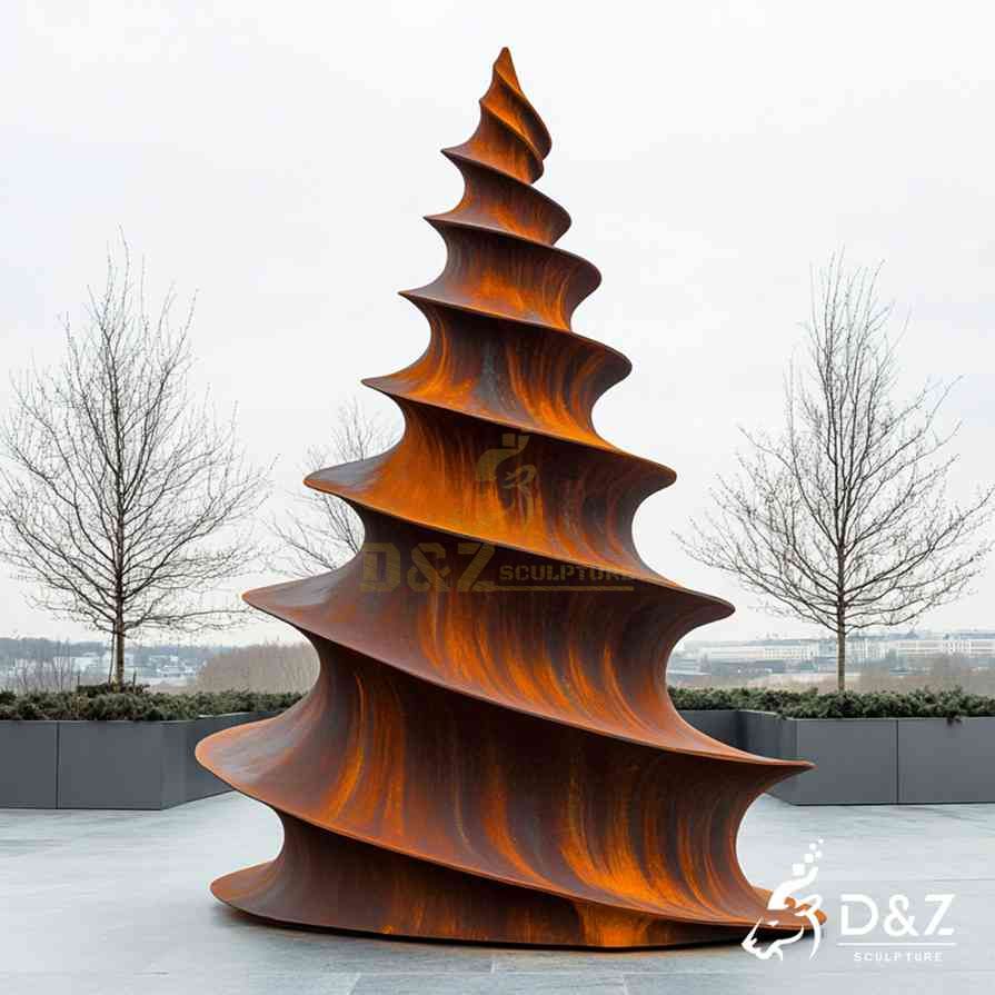 Modern Christmas Tree Sculpture 4