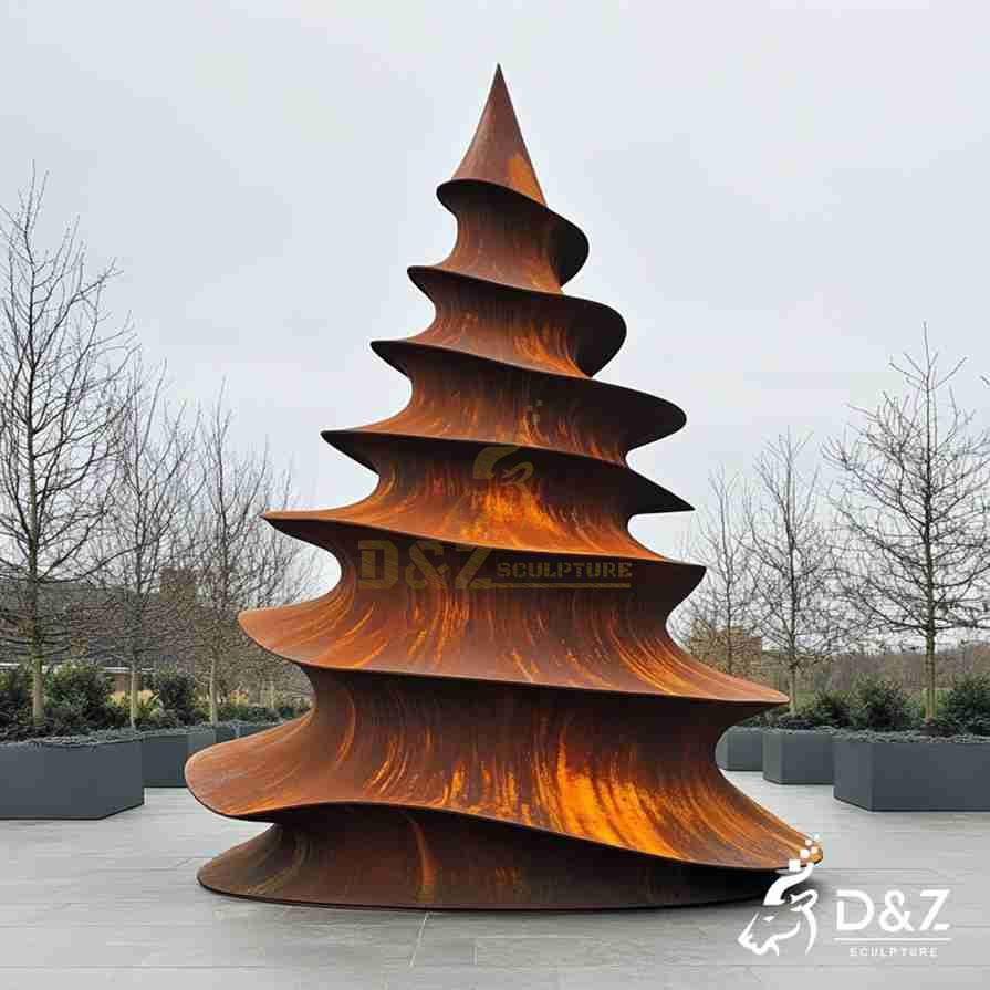 Modern Christmas Tree Sculpture 5