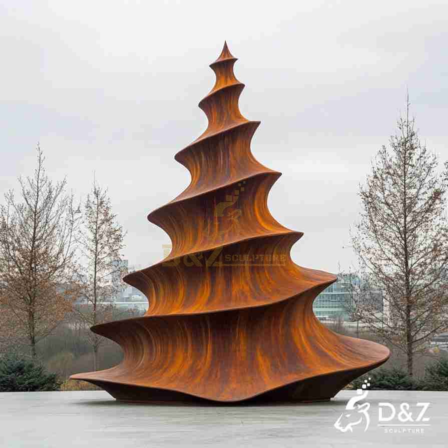 Modern Christmas Tree Sculpture 6