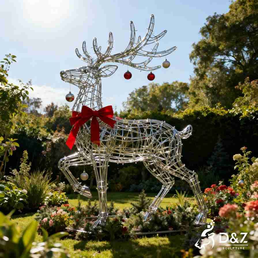 15-6 Unique Large Christmas Sculptures for Festive Decor