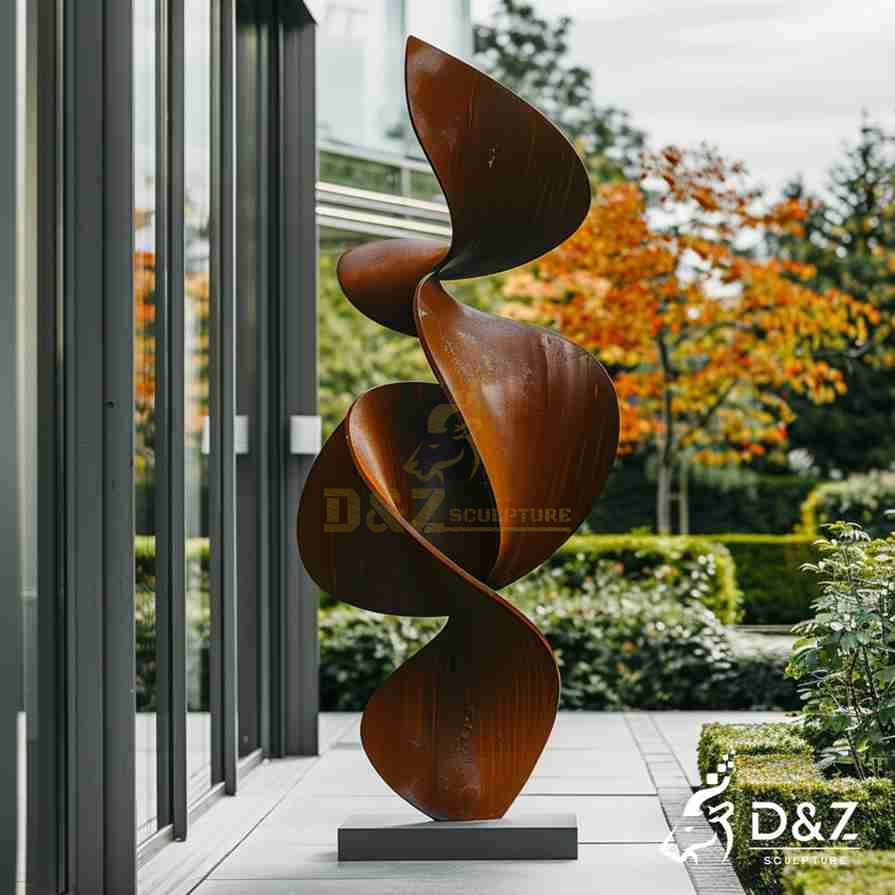 Corten Steel Elegant Sculpture 3