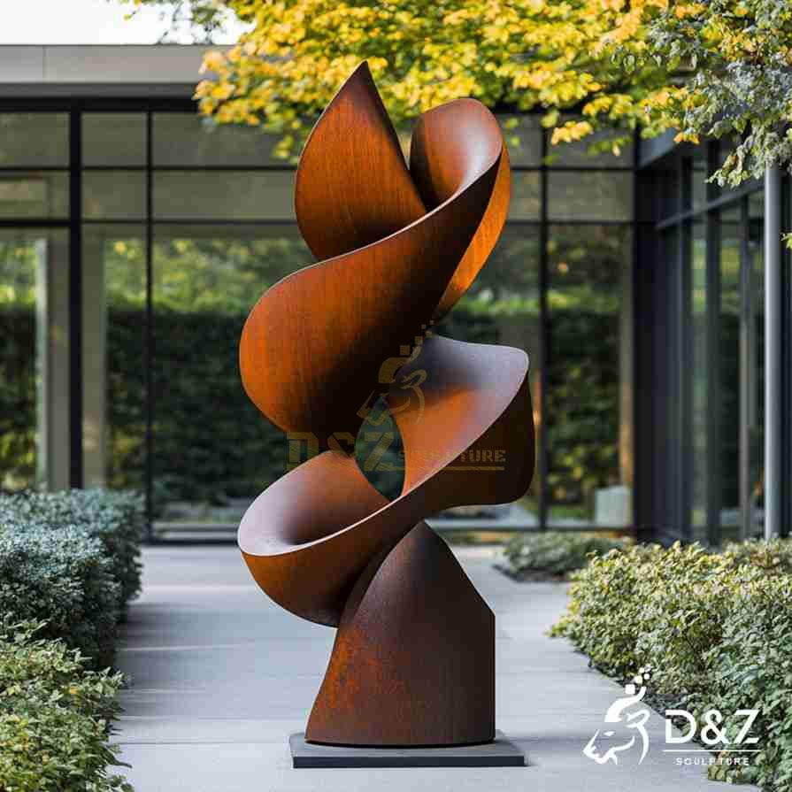 Corten Steel Elegant Sculpture 5