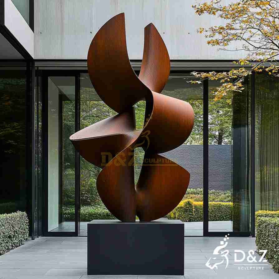 Corten Steel Elegant Sculpture 6