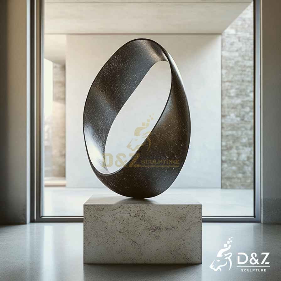 Bronze Ribbon Sculpture 5