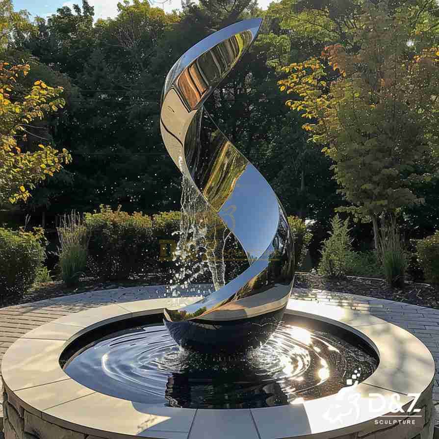 Metal Abstract Fountain 3 Metal Abstract Fountain 3