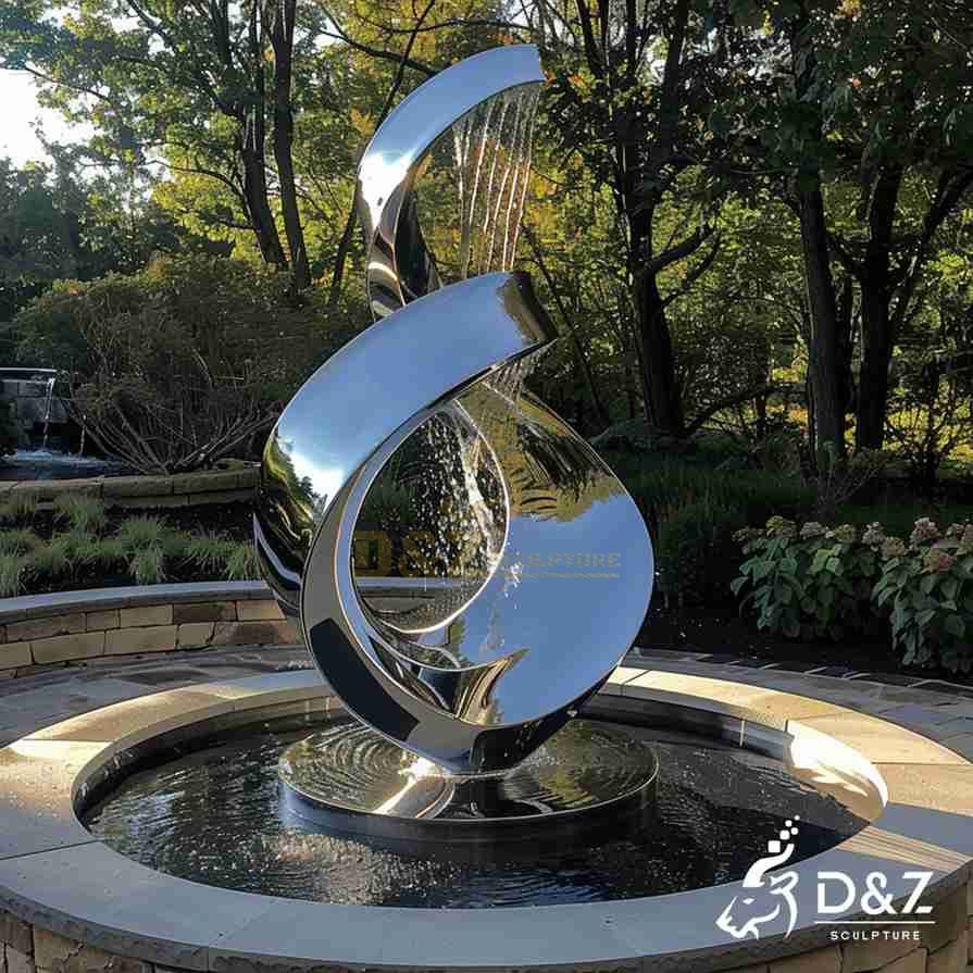 Metal Abstract Fountain 5 Metal Abstract Fountain 5