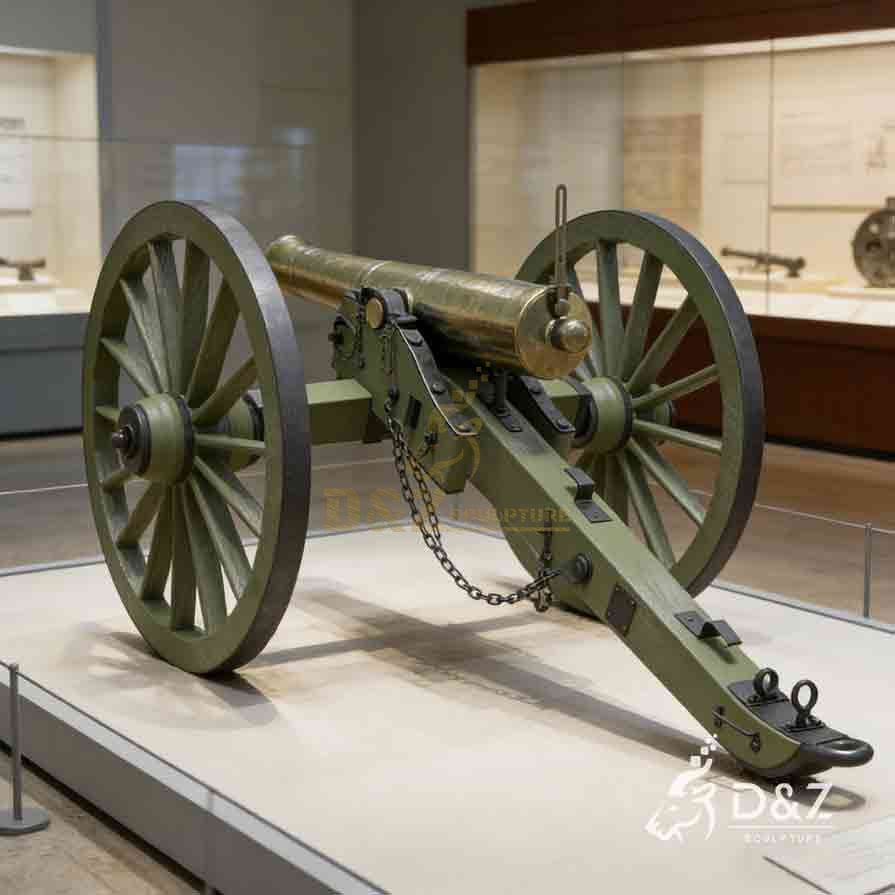 Civil War M1857 12-pounder Napoleon for Sale | Bronze Sculpture Model 1