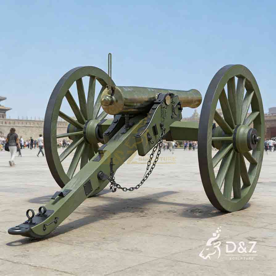 Civil War M1857 12-pounder Napoleon for Sale | Bronze Sculpture Model 2