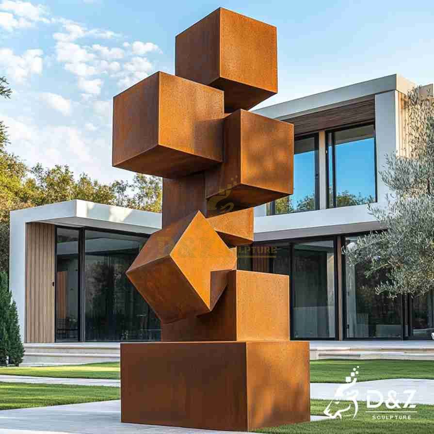 Coastal Art Guide: 15-10 Large Modern Metal Abstract Sculptures