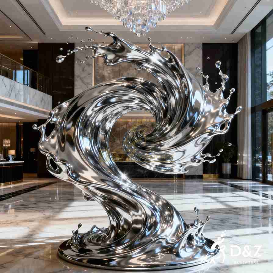 Coastal Art Guide: 15-13 Large Modern Metal Abstract Sculptures