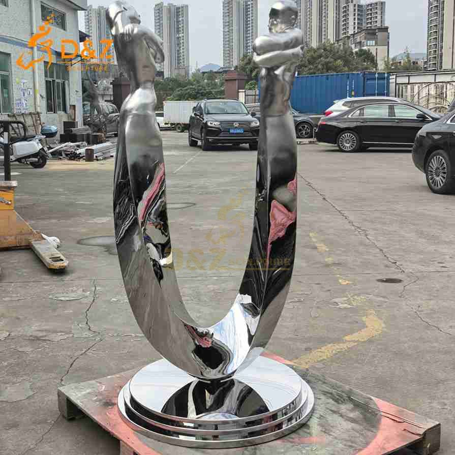 Metal Lovers Embrace Sculpture 4 Metal Lovers Embrace Sculpture 4