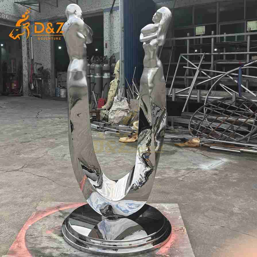Metal Lovers Embrace Sculpture 5 Metal Lovers Embrace Sculpture 5