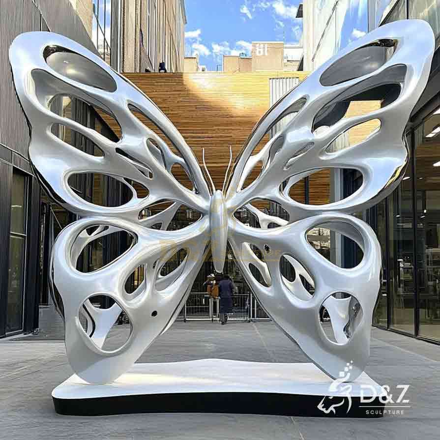 Beautiful Large Outdoor Butterfly Metal Sculpture for Garden 1 Beautiful Large Outdoor Butterfly Metal Sculpture for Garden 1