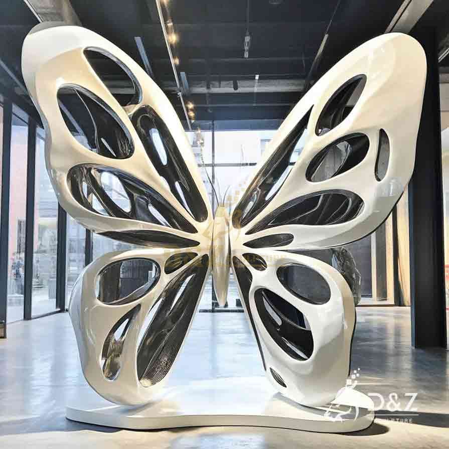 Beautiful Large Outdoor Butterfly Metal Sculpture for Garden 2 Beautiful Large Outdoor Butterfly Metal Sculpture for Garden 2