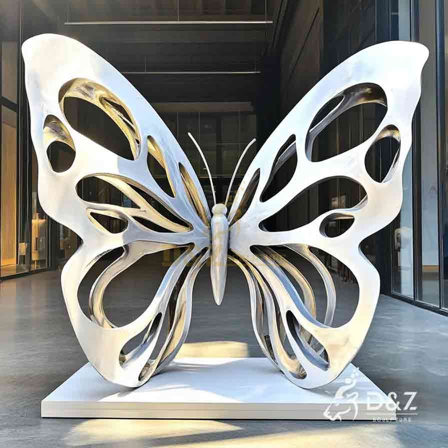 Beautiful Large Outdoor Butterfly Metal Sculpture for Garden 4 Beautiful Large Outdoor Butterfly Metal Sculpture for Garden 4