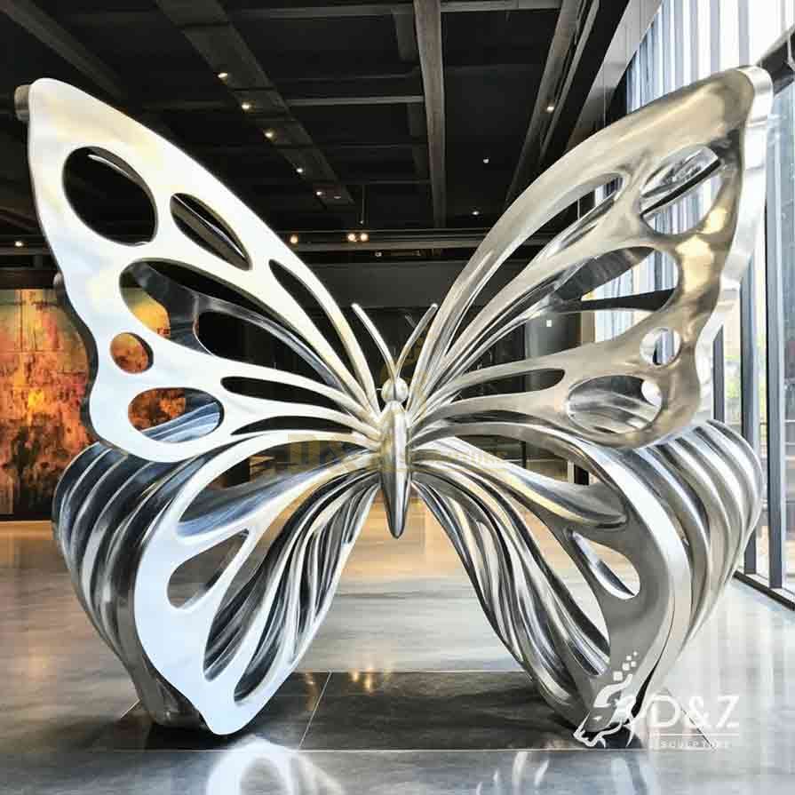 Beautiful Large Outdoor Butterfly Metal Sculpture for Garden 7 Beautiful Large Outdoor Butterfly Metal Sculpture for Garden 7