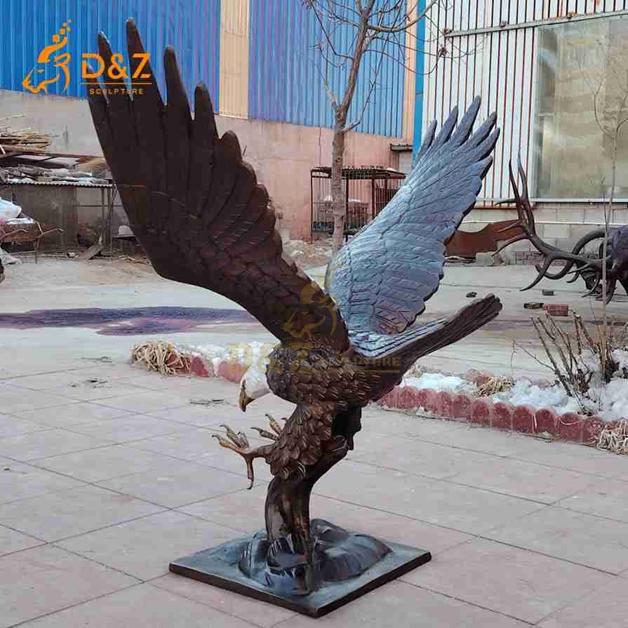 Bronze Bald Eagle Statue 3 Bronze Bald Eagle Statue 3