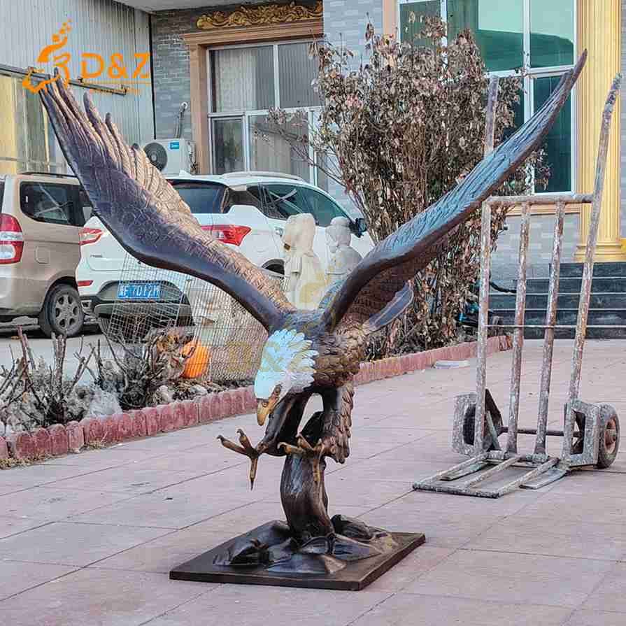 Bronze Bald Eagle Statue 5 Bronze Bald Eagle Statue 5