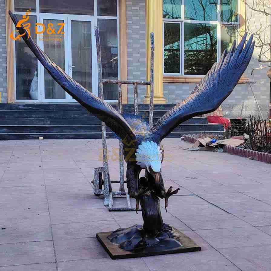 Bronze Bald Eagle Statue 6 Bronze Bald Eagle Statue 6